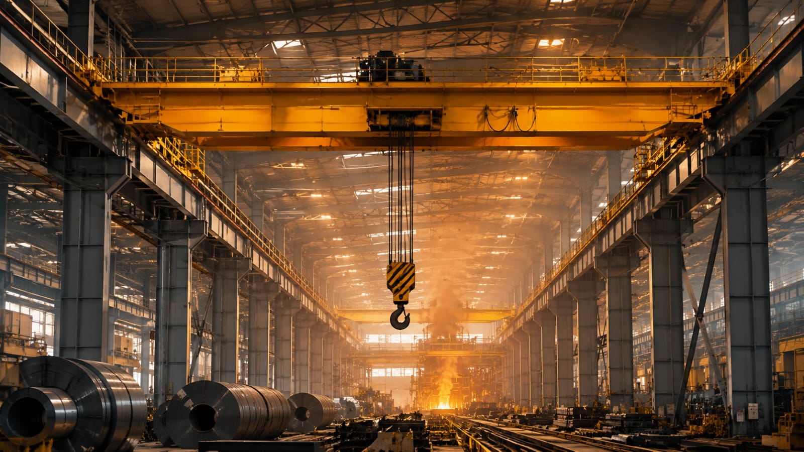 Steel plant crane project