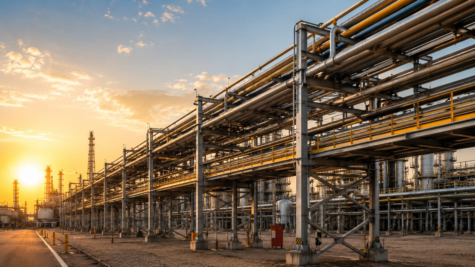 Pipe rack structural project